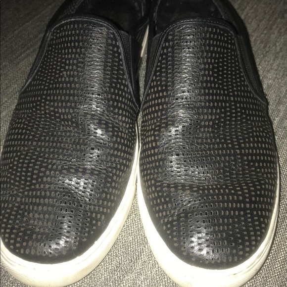 Vince Camuto Black leather Slides - Picture 3 of 3